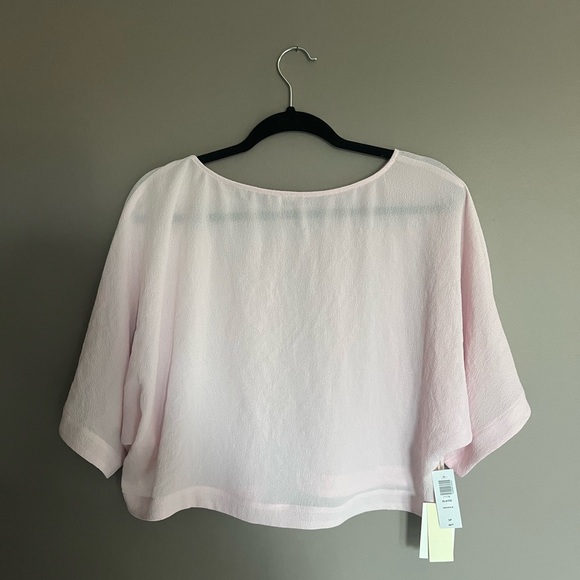 NWT Aritzia Wilfred “Blayze” Blouse — Small | Light Pink - Picture 3 of 4